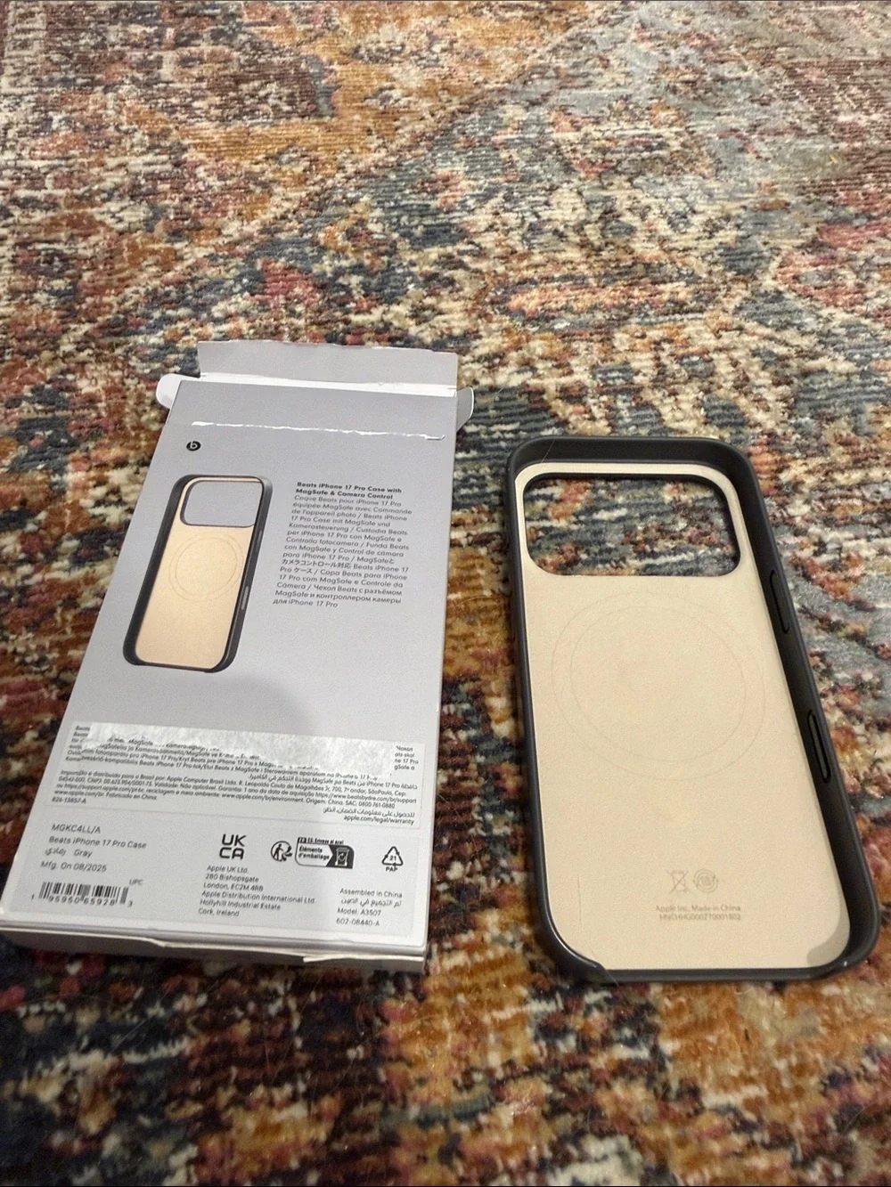 Beats iPhone 17 Pro Case with MagSafe, Retails for $46, Box Included, Gray